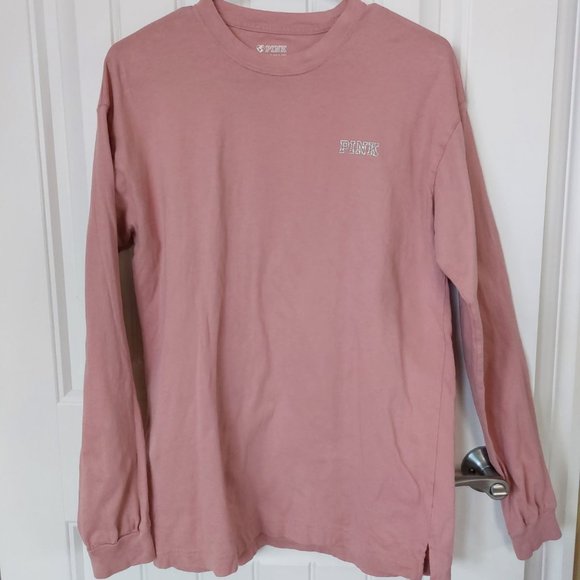 Women’s Victoria's Secret PINK Long Sleeve Shirt Size S - Picture 1 of 3